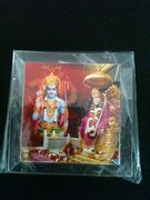  Square Table Top(Two And Half Inch) Baba Colour Picture(Statue)In shirdi With Rama photo